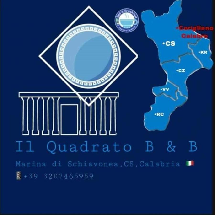 B&B Il Quadrato Marina di Schiavonea Exteriér fotografie
